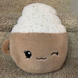 Russ Snackeez CAFE LATTE 10" Plush.